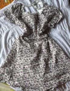 lace midi fairy dress