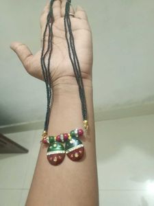 Stylish Mangalsutra with Colorful Pendants