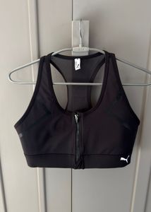 Puma Front Zip Sports Bra