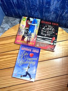 Romantic Novels By Ravinder Singh 3 Books