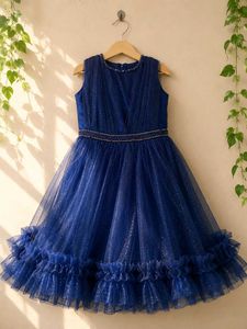 Sparkling Royal Blue Gown