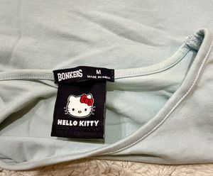 Bonkers Cute Cinnamoroll Hello Kitty Crop Top