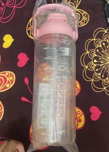 Motivational Water Bottle with Time Marker