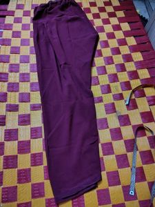 Maroon Kurta with Peacock Embroidery