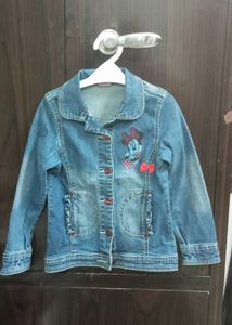 Denim Jacket For 6 to 8year Girl