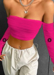 Pink Textured Top