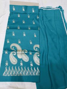 🇳🇿💫🎀Teal Embroidered Kurta Set with Dupatta