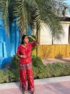Vibrant Printed Kurta Set with Pants