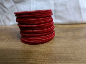 Red Velvet Bangles