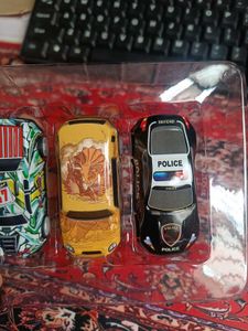 Metal Racing Toy Cars Set of 4