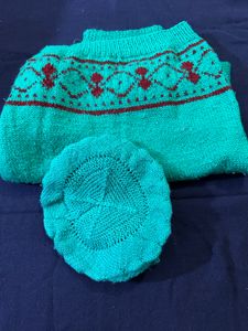 Handmade Sweater And Cap