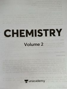 Unacademy Chemistry Volume 2 - NEET UG Class 11