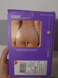 Van Heusen 100% pure cotton Panty Pack of 2