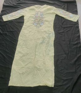 Women's Yellow Kurta Set with Dupatta