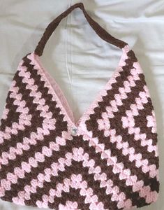 Chic Crochet Hobo Bag