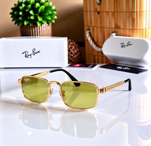 Ray-Ban Gold Frame Sunglasses