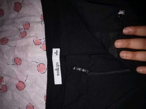 Women's Black Flared Pants