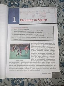 Physical Education Book For Class 12th