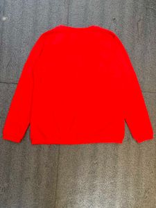 Red Mickey Mouse Graphic Sweatshirt