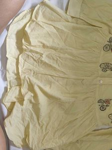 Cute Bicycle Print Shirt