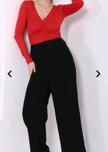 Chic Ruched V-Neck Long Sleeve Top(bodysuit)