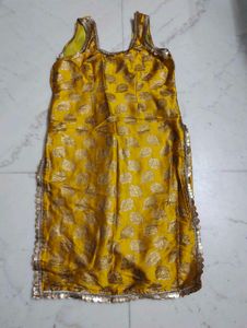 Yellow kurti