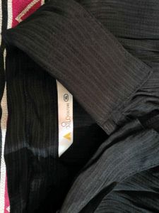 Elegant Black Kurta Set with Embroidery