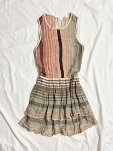 ✨SALE✨sleeveless peplum ruffle top