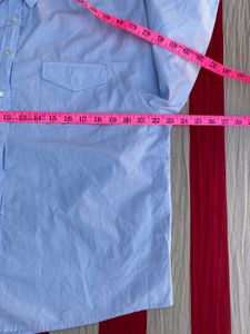 Vergamot Light Blue Casual Shirt