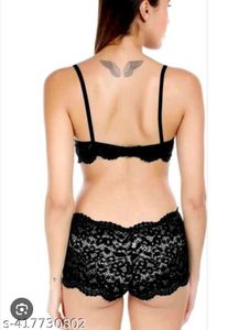 Very Sexy And Beautiful Net Bra With Brief