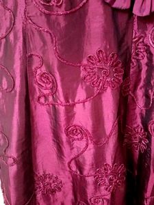 Beautiful Maroon  Gown