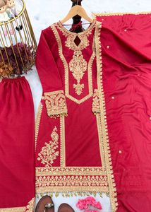 Readymade Top Plazzo &amp; Dupatta Set