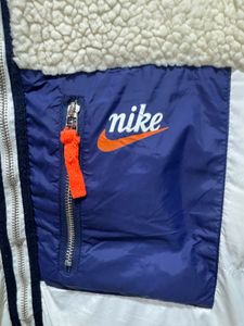 Nike Colorblock Sherpa Zipup Puffer Jacket