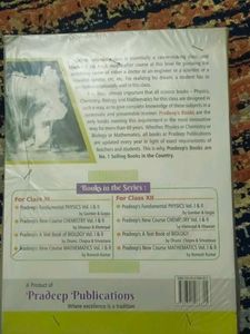 Pradeep's New Course Chemistry Vol. 1 and Vol. 2
