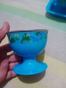 Retro Stainless Steel Dessert Cups