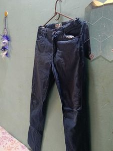 Classic Navy Blue Denim Jeans