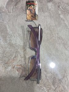 Stylish Purple Rectangular Sunglasses