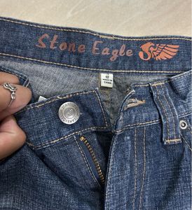 Y2K Low Waist Vintage Embellished Jeans