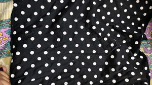 Black &amp; White Polka Dot "Love" T-Shirt