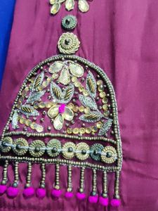 Beautiful Hand Work Designer Rajputi Poshak