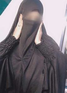 Black jersey Khimar