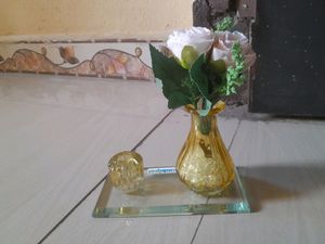 Antique Show Piece With Crystal Fragrance Beads