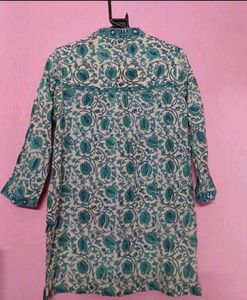 Blue Short Kurti