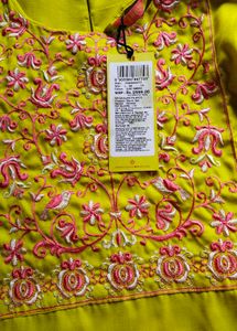 Embroidered Kurta Set with Dupatta