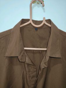 Roadster Brown Cotton Shirt 🤎✨