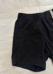 Black Men's Athletic Shorts