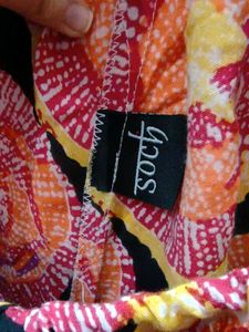 Multicolored Dhoti Pants