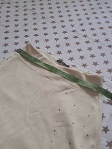 Butter Yellow Tennis Skort with Rhinestones