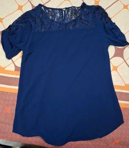 Cute Teal Polka Dot Top set of 5