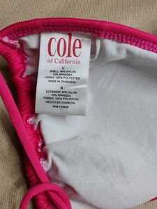 Pink Triangle Bikini Top